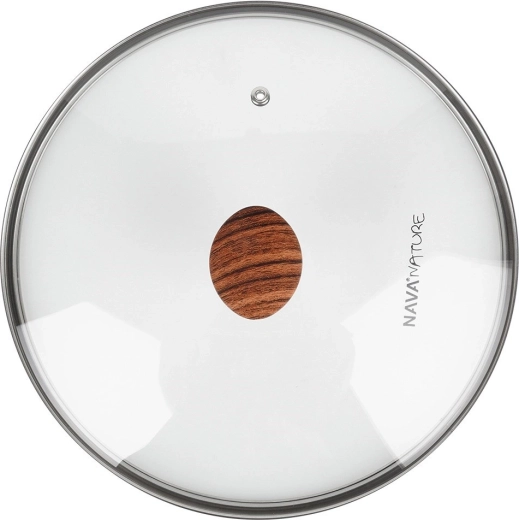 Otwór odpowietrzający i nierdzewna obręcz