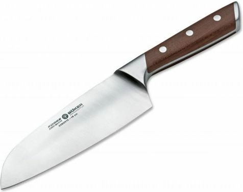 Böker Manufaktur Forge Wood santoku nóż kuchenny 16 cm klon
