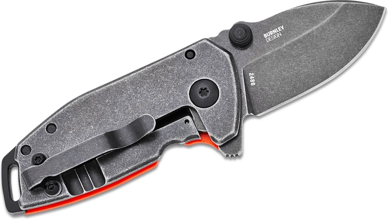 Głownia D2 z wykończeniem Black Stonewash
