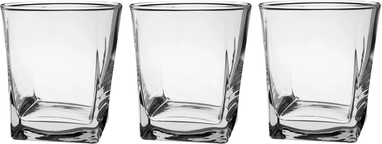 Szklanki do whisky Carre 310 ml (3 szt.)