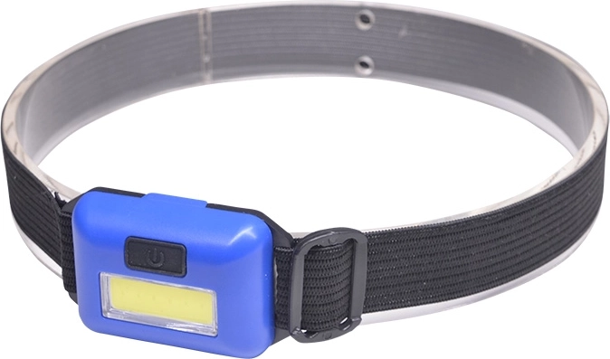 Solight LED latarka czołowa 3 W COB niebieska