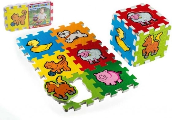 Piankowe puzzle Moje pierwsze zwierzątka