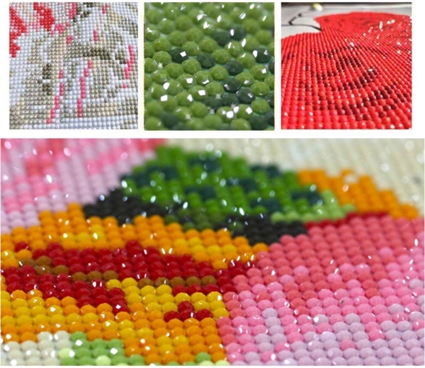 Lśniący efekt 5D i relaks podczas tworzenia