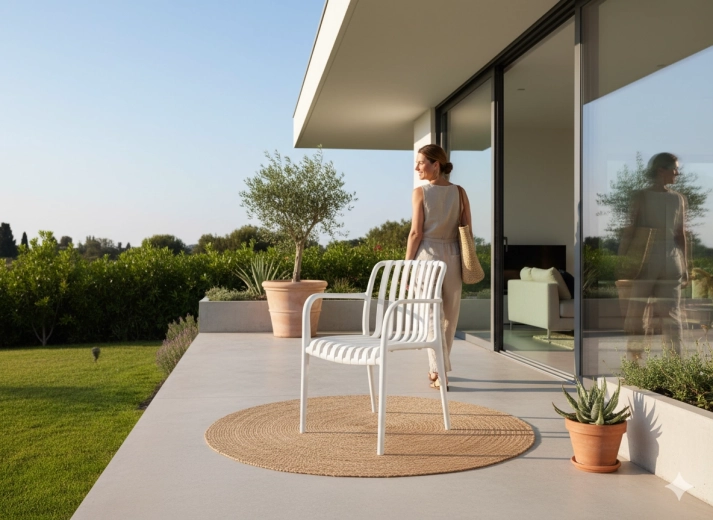 Wygodne siedzenie w nowoczesnym stylu