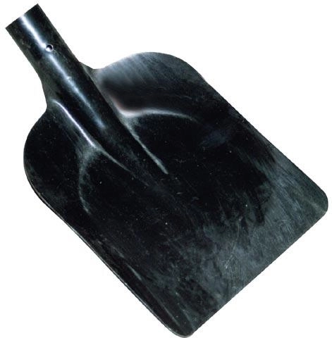 Łopata 19 cm bez trzonka, czarna