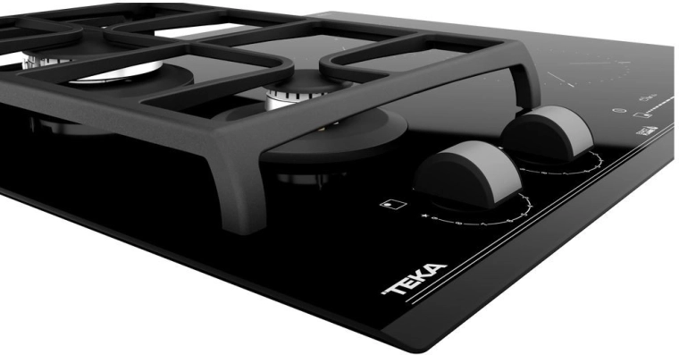 ExactFlame i żeliwne ruszty dla stabilnego gotowania
