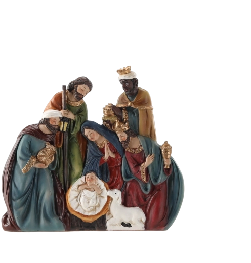 Figurka do szopki – Narodzenie Jezusa i Trzej Królowie