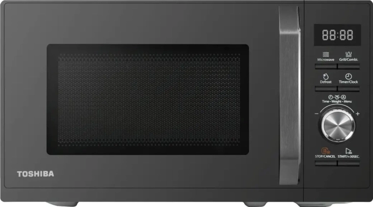 Kuchenka mikrofalowa Toshiba z grillem 25 l 900 W czarna