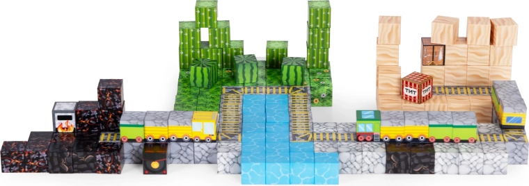 Kreatywny świat w pikselowym stylu