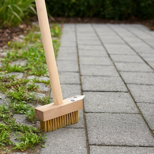 Podwójna siła: druciana szczotka + stalowy skrobak