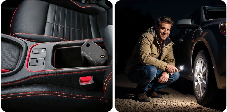 Latarka LED i SOS do sytuacji awaryjnych