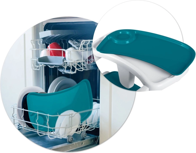 Łatwe czyszczenie dzięki podwójnej tacy