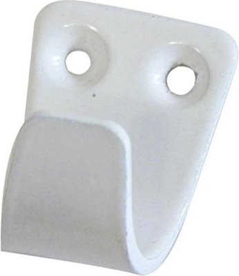 Mały wieszak ścienny 23 × 28 mm, nikiel, 20 szt.