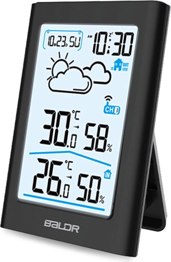 Pomiar temperatury i wilgotności z pamięcią min/max