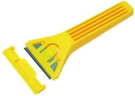 Skrobak do szkła z osłonką