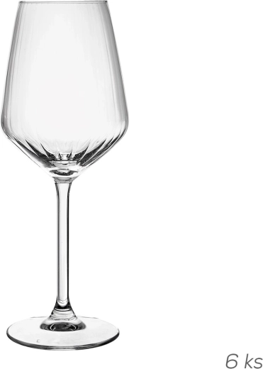 Kieliszki do wina Carre Optics 385 ml, 6 szt.