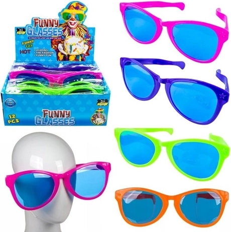 Ogromne okulary przeciwsłoneczne – 4 kolory
