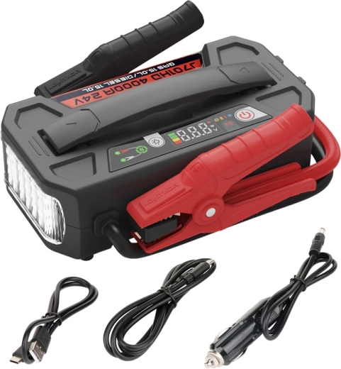 Booster rozruchowy Lokithor J701HD 24 V 4000 A (207,2 Wh)