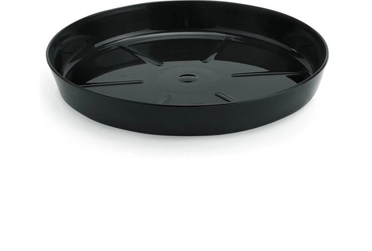 Lamela podstawka pod doniczkę Magnolia 14,5 cm – czarna