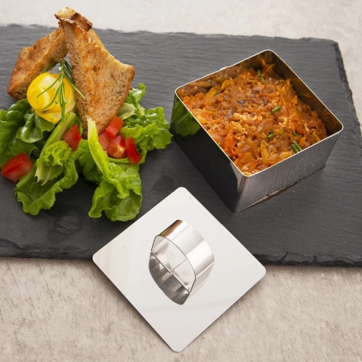 Wytrzymała stal nierdzewna dla łatwego wyjmowania