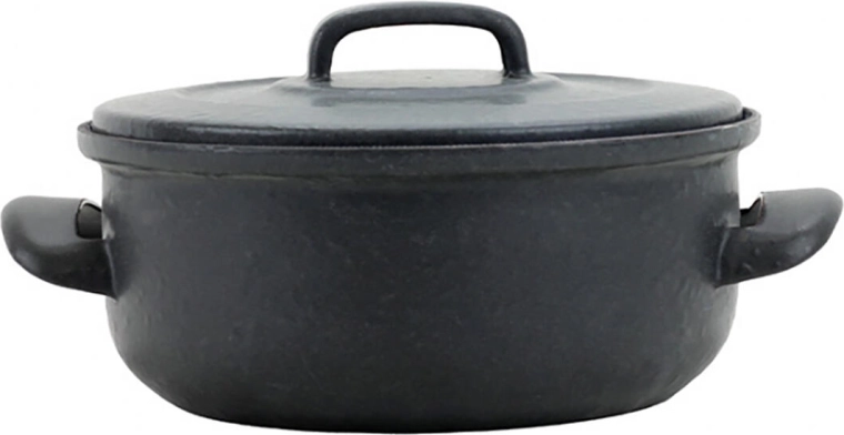 Emaliowany rondelek z pokrywką 16 cm, 1,25 l