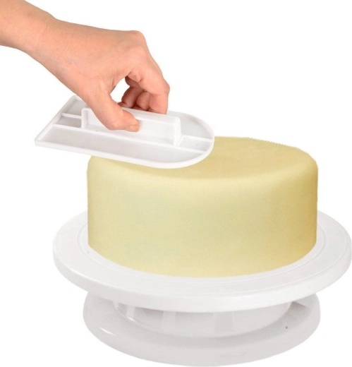 Płynne wygładzanie na obrotowej paterze