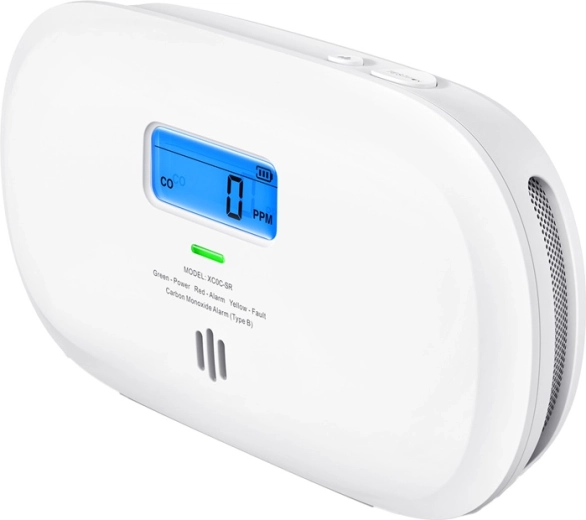 Głośny alarm i czytelna sygnalizacja LED