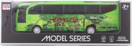 Dziecięcy autobus Dino z efektami na baterie