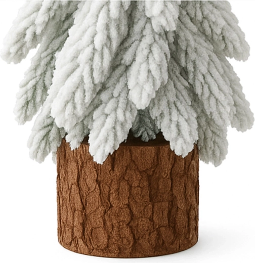 Naturalna drewniana podstawa dla stabilności