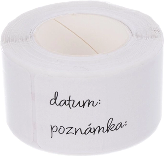 Wodoodporne puste naklejki 125 szt.