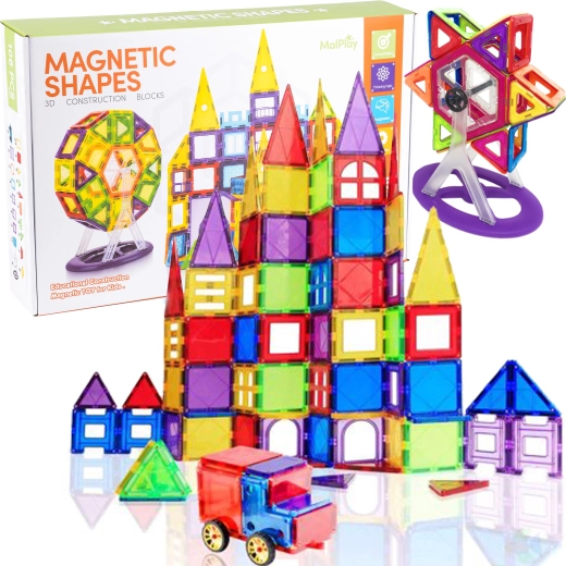 Magnetyczna 3D układanka – 106 elementów