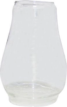Szklany cylinder do lampy naftowej 14 cm (do lampy 30 cm)