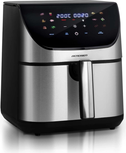 Elegancka stal nierdzewna i sterowanie dotykowe