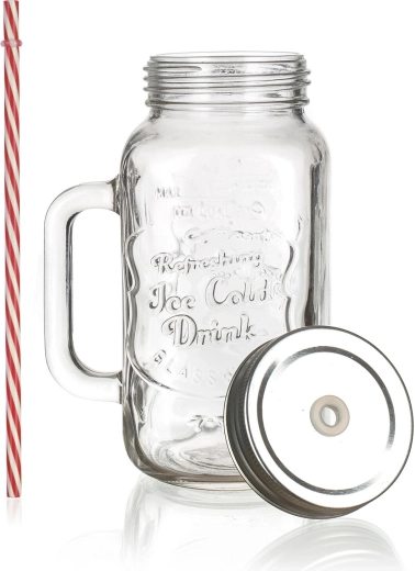 Zakręcana metalowa pokrywka przeciw rozlewaniu