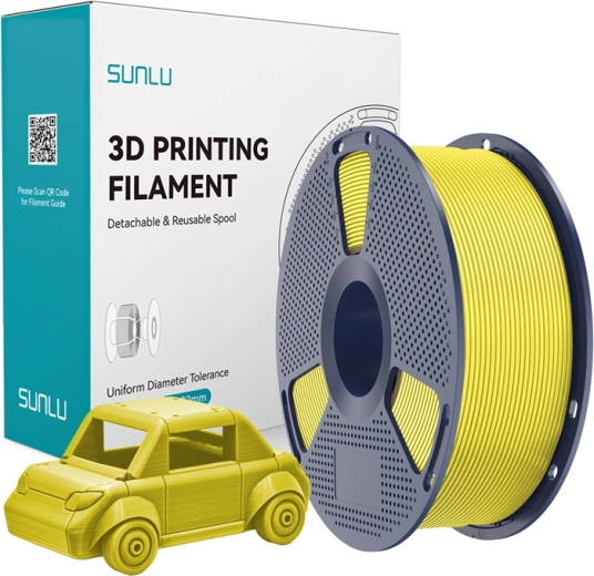 Filament PETG Sunlu – Żółty