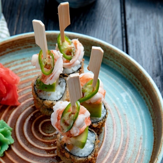 Uniwersalne do tapas, sushi i koktajli