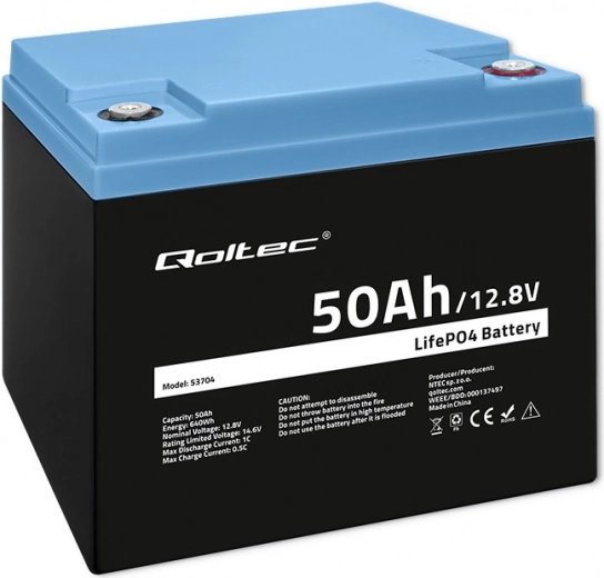 Akumulator LiFePO4 12.8V 50Ah 640Wh z BMS