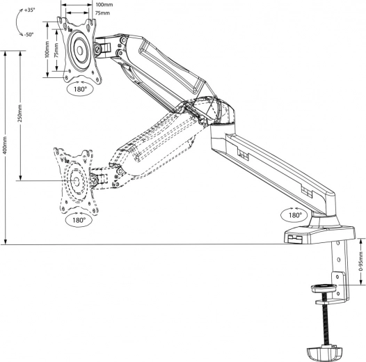 Elastyczne ustawienie dla ergonomii