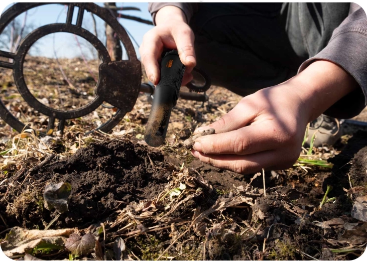 Wyszukiwanie 360° i precyzyjna końcówka
