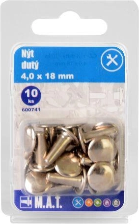 Nit rurkowy 4 × 18 mm (10 szt.)