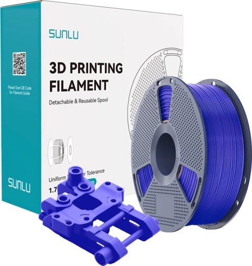 Sunlu ABS filament z wykończeniem powierzchniowym – niebieski
