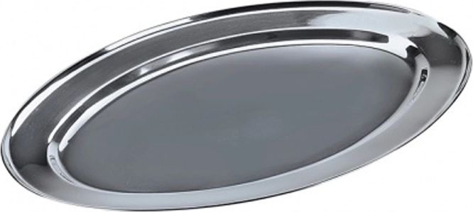 Owalna taca ze stali nierdzewnej 29,5 cm