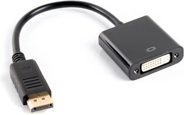 Adapter DisplayPort (męski) na DVI-I (żeński) Dual Link - 1 szt.