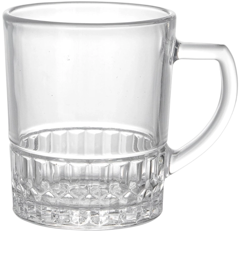 Zestaw 6 szklanek z uchem 240 ml