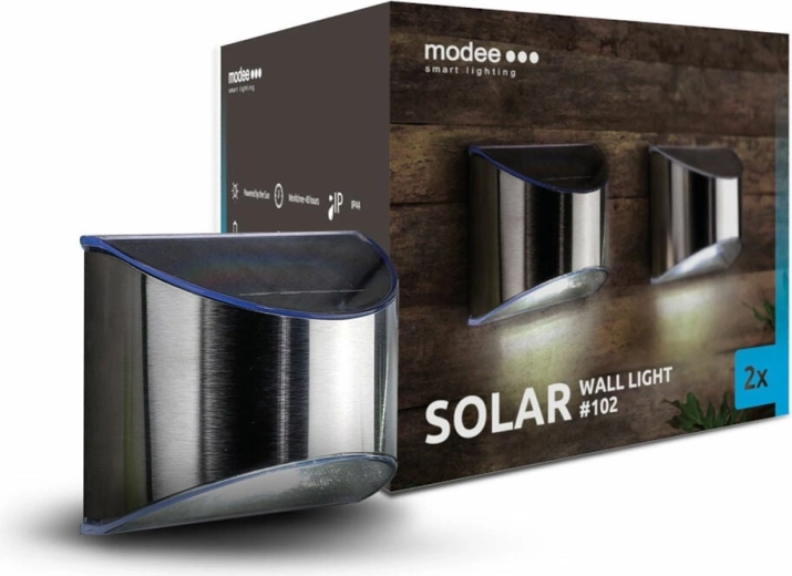 Modee Smart Lighting solarne lampy ścienne 2 szt.