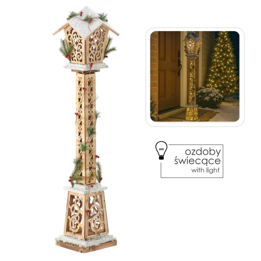 Ciepłe oświetlenie LED dla magicznej atmosfery