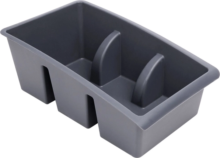 Przejrzysta segregacja do trzech przegródek