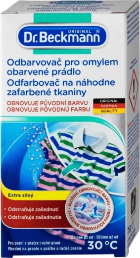 Dr. Beckmann odbarwiacz do przypadkowo zafarbowanych tkanin 75 g