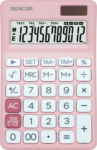 Kalkulator biurkowy Sencor SEC 381 różowy