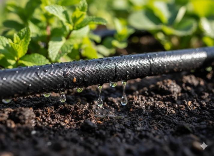 Precyzyjne nawadnianie kroplowe